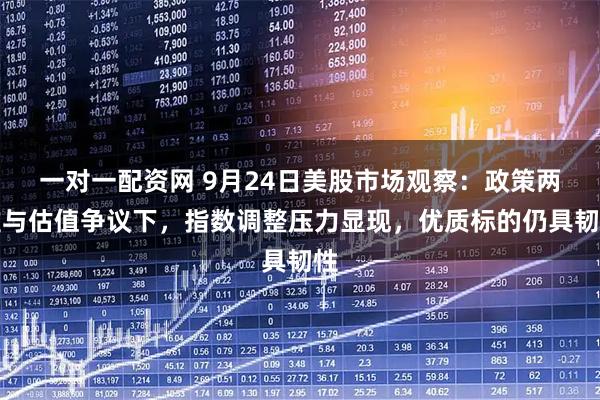 一对一配资网 9月24日美股市场观察：政策两难与估值争议下，指数调整压力显现，优质标的仍具韧性