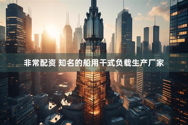 非常配资 知名的船用干式负载生产厂家